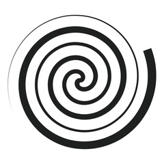 Cicular spin icon vector illustration 