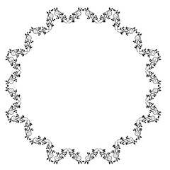 frames in vintage style with elements of ornament, art, pattern, background, texture