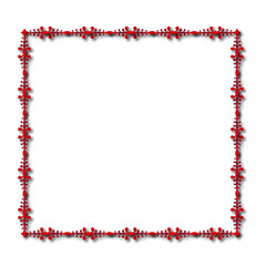 Obraz premium frames in vintage style with elements of ornament, art, pattern, background, texture