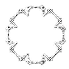 frames in vintage style with elements of ornament, art, pattern, background, texture