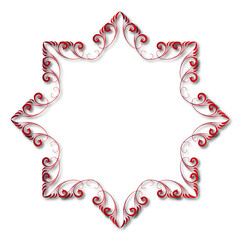 frames in vintage style with elements of ornament, art, pattern, background, texture