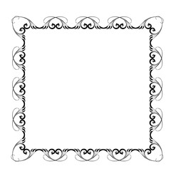 frames in vintage style with elements of ornament, art, pattern, background, texture