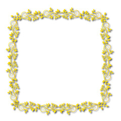 frames in vintage style with elements of ornament, art, pattern, background, texture