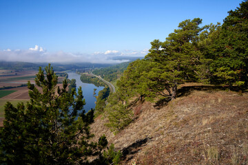 Naturschutzgebiet Grainberg-Kalbenstein am Main bei Karlstadt, Landkreis Main-Spessart,...
