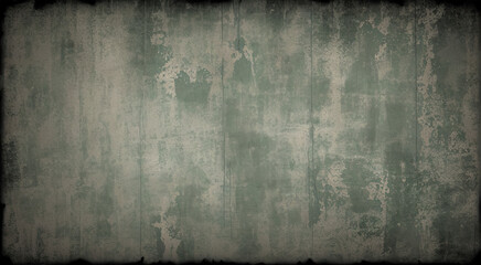 Grunge Concrete Wall Textures: Photorealistic Background Textures with Dark Edges