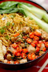 noodle meat ball