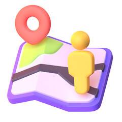 Direction in 3D render for graphic asset web presentation or other