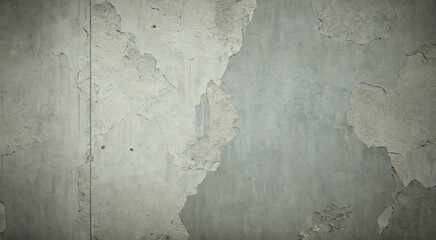 Grunge Concrete Wall Textures: Photorealistic Background Textures with Dark Edges