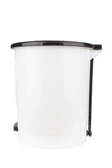 house trash rubbish bin isolated on white background