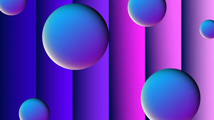 sphere abstract background colorful illustration wallpaper