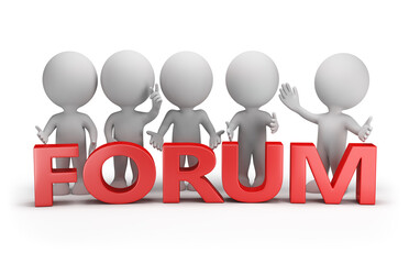 3d people on the forum