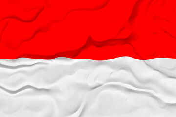 National flag of indonesia. Background  with flag of indonesia