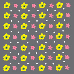 seamless flower pattern background