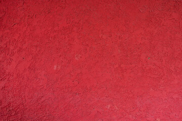 Fototapeta premium Abstract red wall texture and background. Red concrete wall. Free space