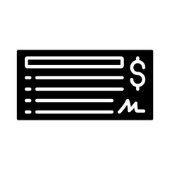 Cheque Icon