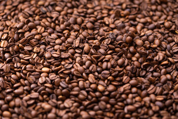 ziarna kawy jako tło, coffee beans	