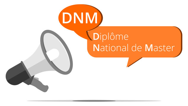 M&eacute;gaphone DNM - Dipl&ocirc;me National de Master