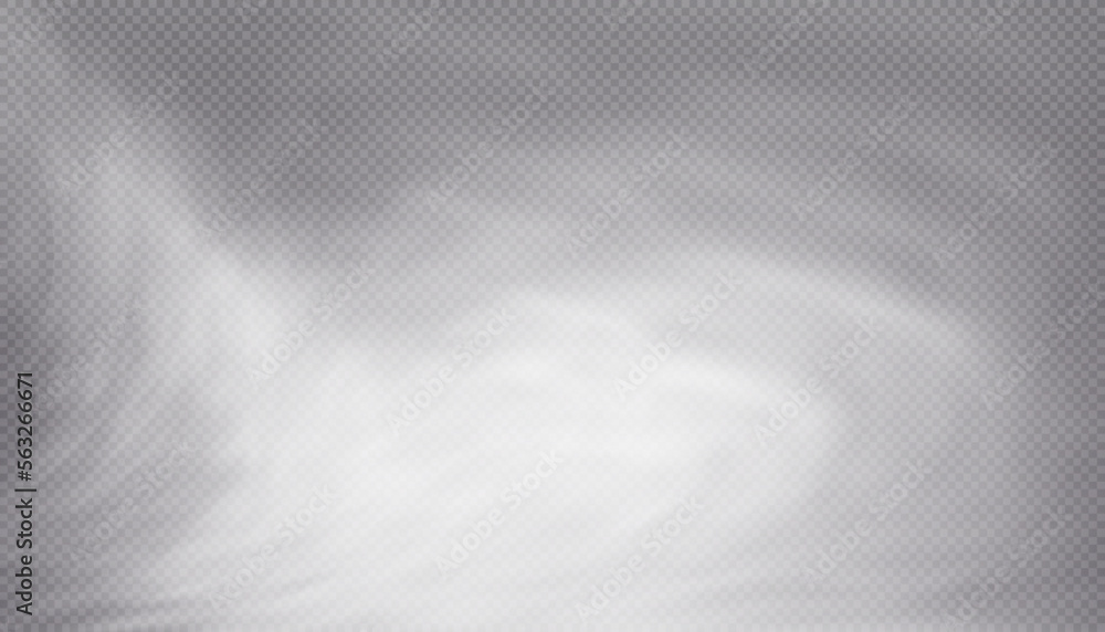 Poster translucent smoke isolated on a transparent background. steam effect special effect. vector texture 