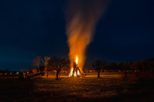 Epiphany fires of tradition in Friuli
