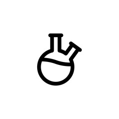 twin neck flask icon