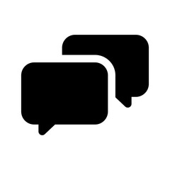 Chat Icon Vector Symbol Design Illustration