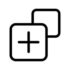 Add Icon Vector Symbol Design Illustration