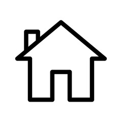 Home Icon Vector Symbol Design Illustration