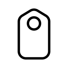 Tag Icon Vector Symbol Design Illustration