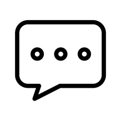 Fototapeta premium Comment Icon Vector Symbol Design Illustration