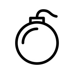 Bomb Icon Vector Symbol Design Illustration
