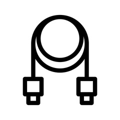 Cable Icon Vector Symbol Design Illustration