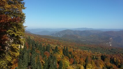 autumn in the mountains