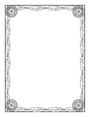 Borders and frames, Borders, Borders frame, Flower borders, Floral borders vector, Frame
