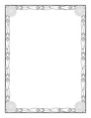 Borders and frames, Borders, Borders frame, Flower borders, Floral borders vector, Frame
