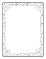 Borders and frames, Borders, Borders frame, Flower borders, Floral borders vector, Frame
