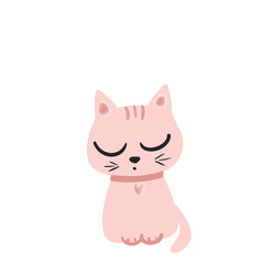 cat with a smile