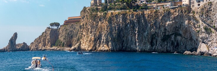 Panoramica taormina mare