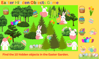 Easter Garden - Easter Hidden Objects Game 