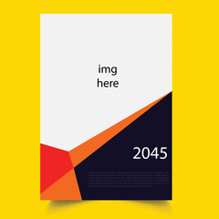 Annual Report Cover Template Free Vector
