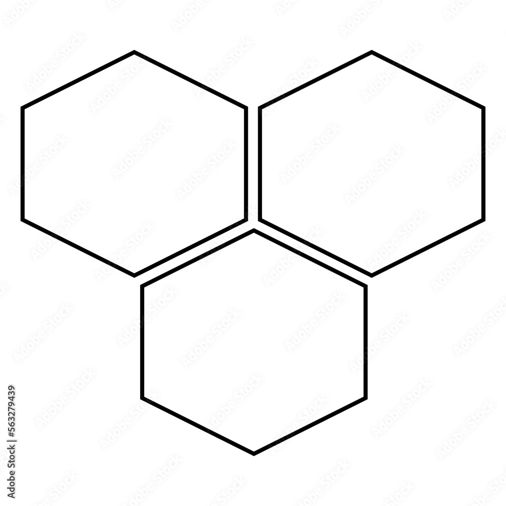 Poster beehive icon. simple illustration of honeycomb vector icon for web. hexagonal combination patterned 