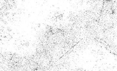 Grunge Black and White Distress Texture.Dust Overlay Distress Grain ,Simply Place illustration over any Object to Create grungy Effect