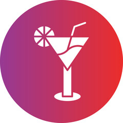 Cocktail Icon Style