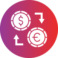 Money Exchange Icon Style