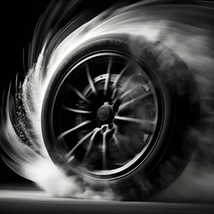 Car wheel speed. Generative AI