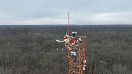 Station weather forecast measurement winter science technology snow frost snowfall eddy covariance,...