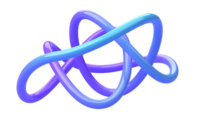 Abstract line, 3d render  © VAlex