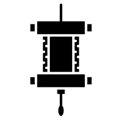 roll paper china icon