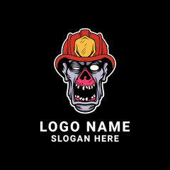 Zombie Mascot Logo