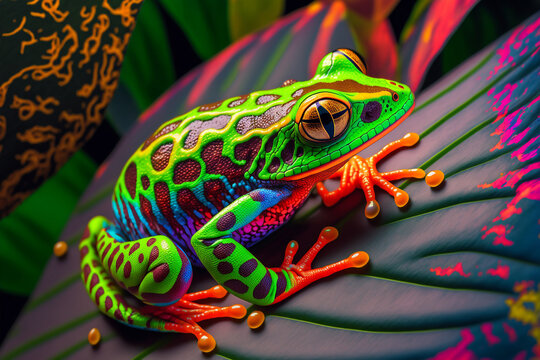 Colorful Frogs Images – Browse 63,145 Stock Photos, Vectors, and Video |  Adobe Stock