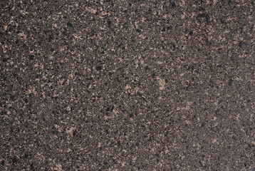 Black stone crumb texture, exterior decoration